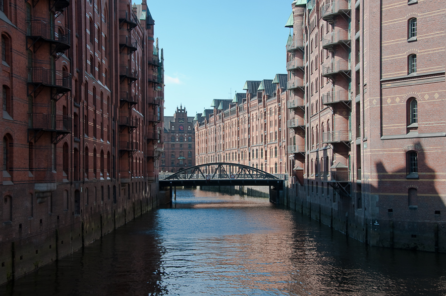 Hamburg, Speicherstadt...