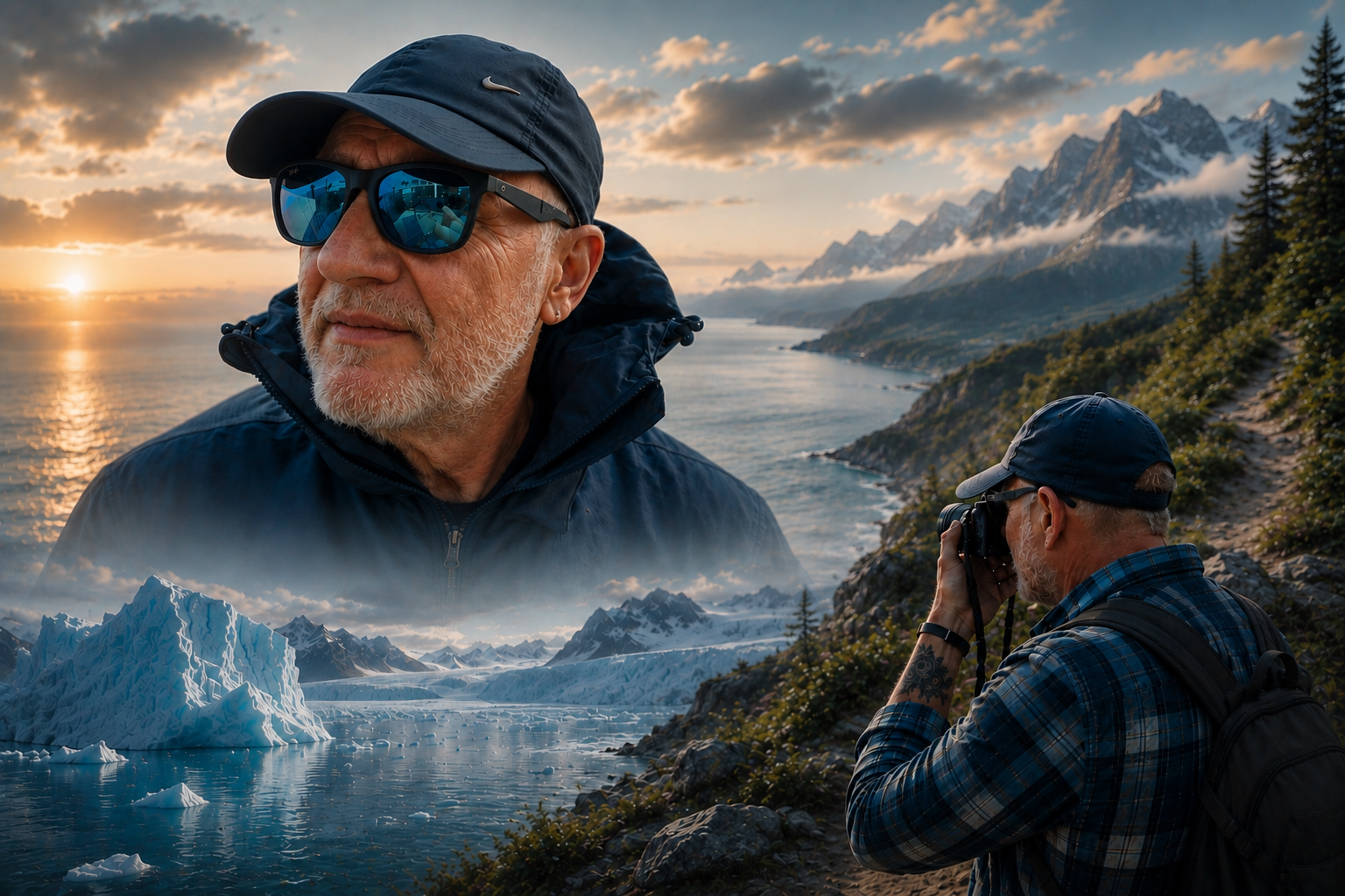 Klaus Hornemann auf Reisen und beim Fotografieren